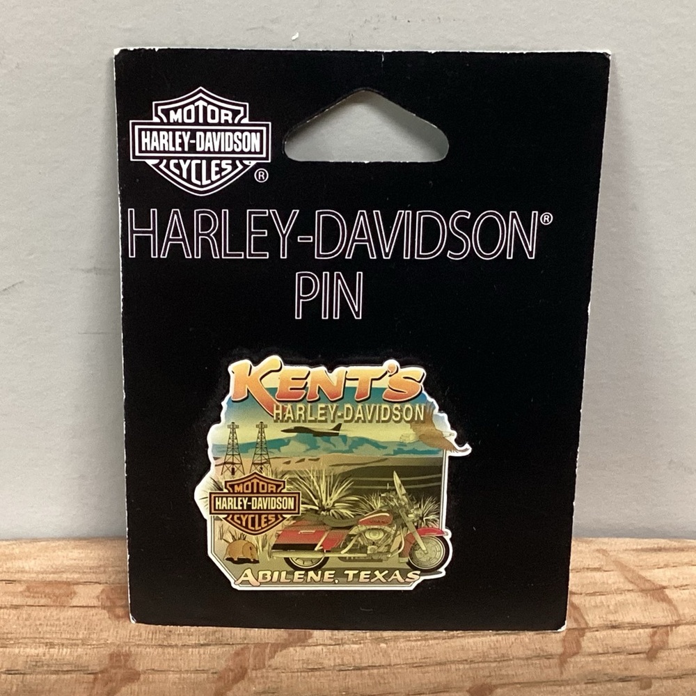 ⚫️ Vintage Harley-Davidson Pin & 2 Free BONUSES - Like New on Card - 2006 - Nice